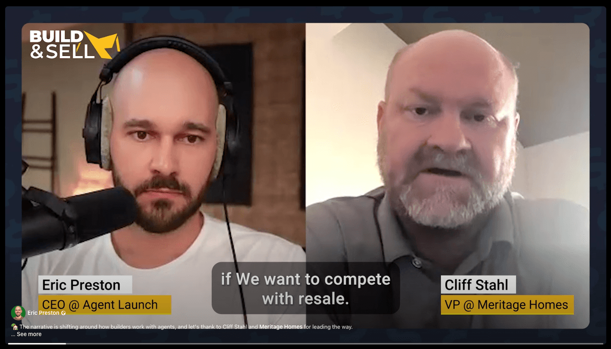 Interview with Cliff Stahl, VP at Meritage Homes