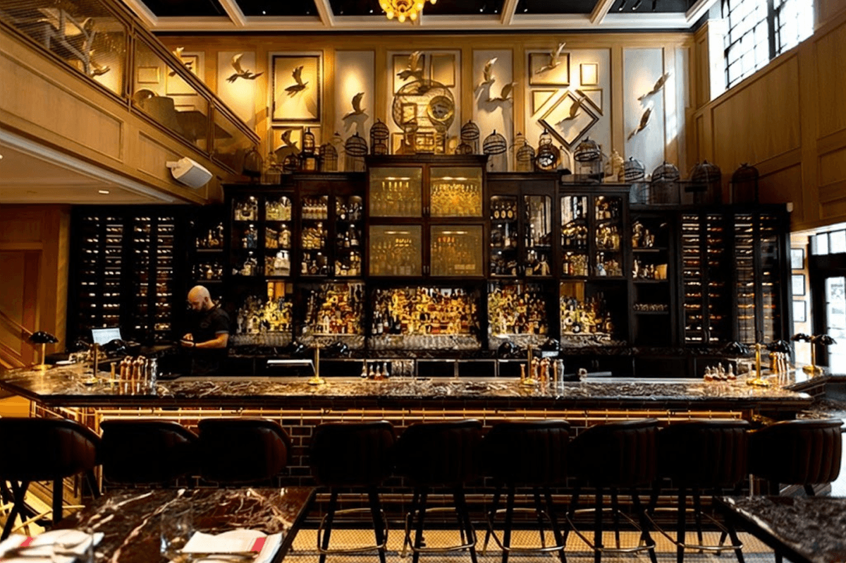 The bar